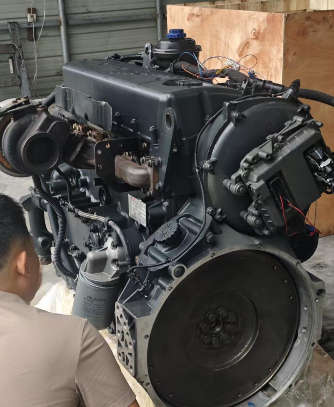 Perua Kliento Aĉetas SFH-Originajn Fabrikajn Akciomotorojn, Surloka Prova Kuro Perfekte Trapasas